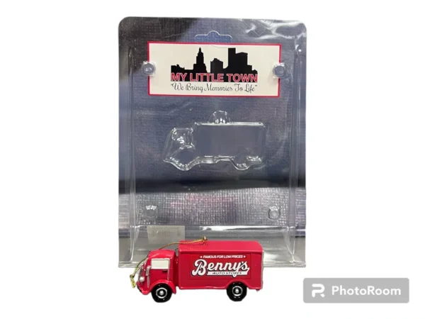 Bennys delivery truck ornament