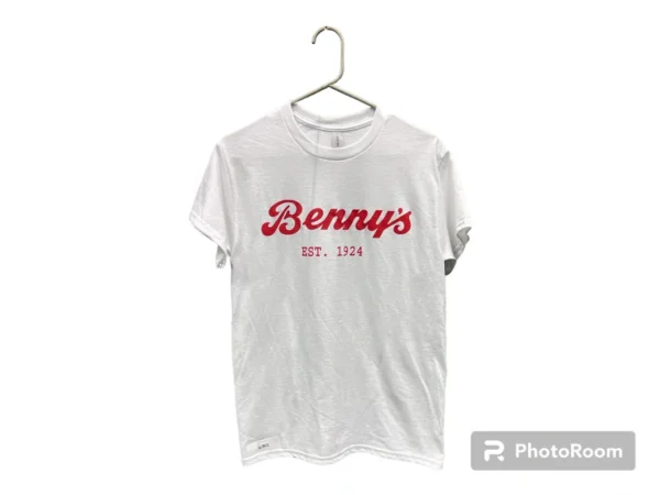 Bennys est 1924 tshirt white