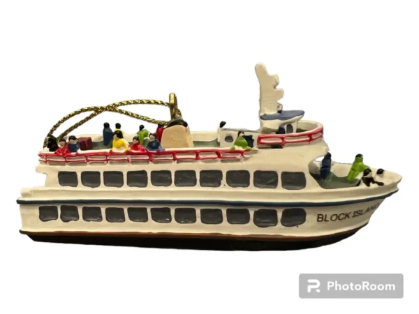 Block island ferry ornament