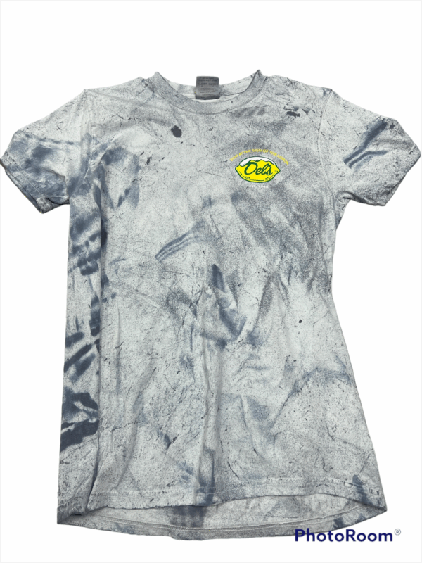 Dels charlie the calamari tshirt blue front