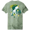Dels charlie the calamari tshirt green back