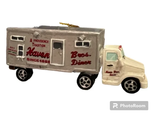 Haven bros food truck ornament