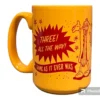 Three all the way mug back